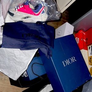 Brand New Dior Sneakers Sizes 45,43,39  Pair Of Louis Vuitton shorts size EU48
